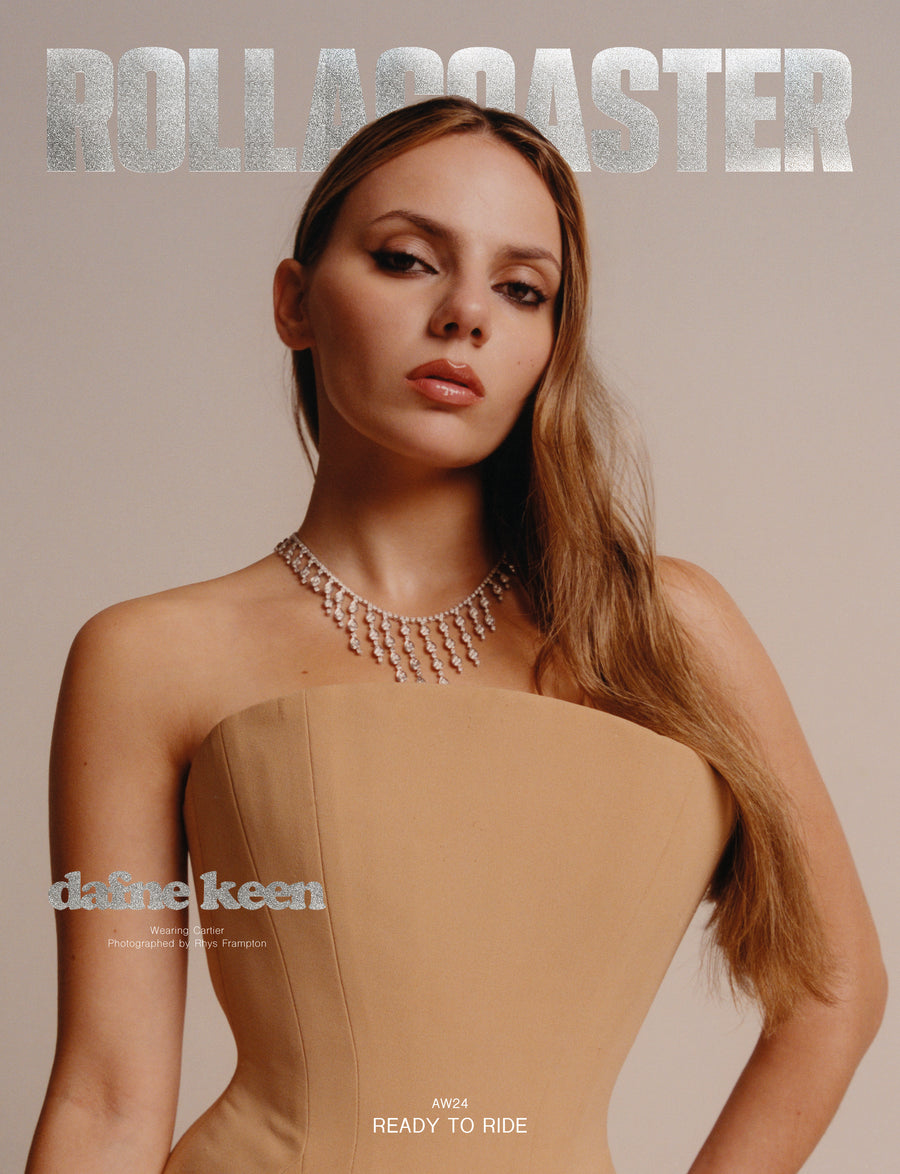 Dafne Keen Covers Rollacoaster Magazine's Autumn/Winter 2024 Issue wearing Cartier