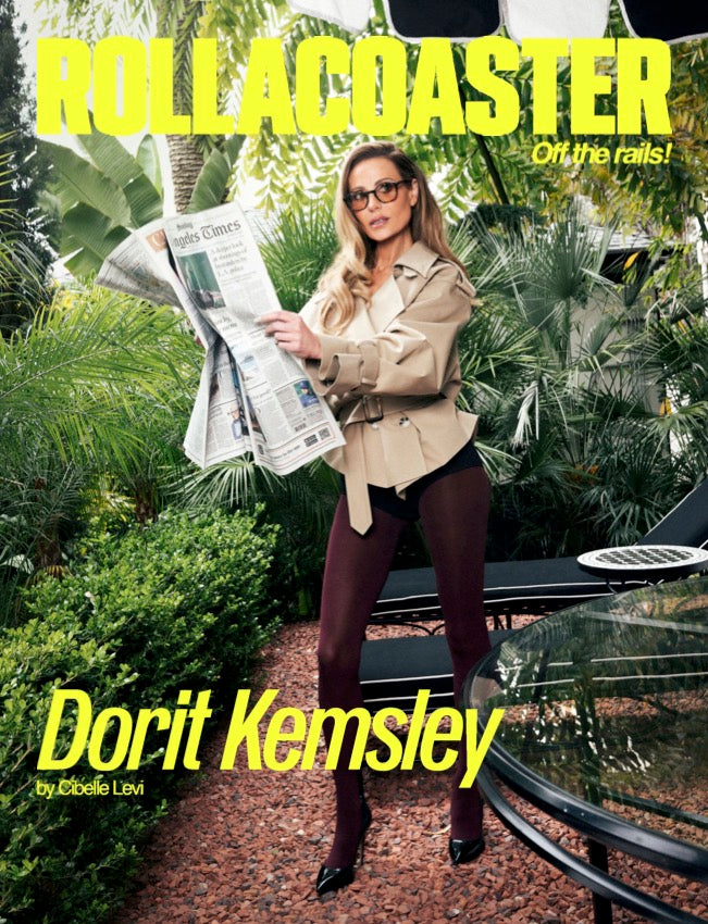 Dorit Kemsley Covers Rollacoaster Magazine's Spring/Summer 2025 Issue