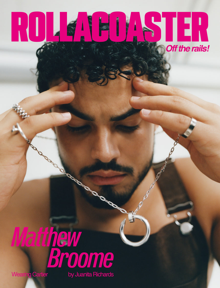 Matthew Broome Covers Rollacoaster Magazine's Spring/Summer 2025 Issue