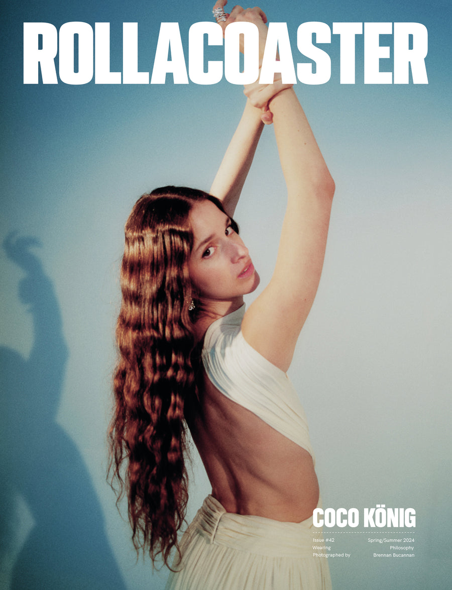 Coco König Covers Rollacoaster Magazine's Spring/Summer 2024 Issue