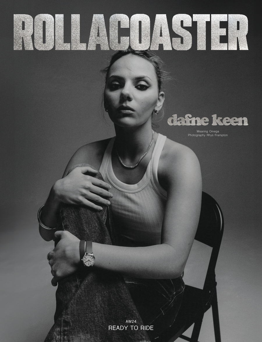 Dafne Keen Covers Rollacoaster Magazine's Autumn/Winter 2024 Issue wearing Omega