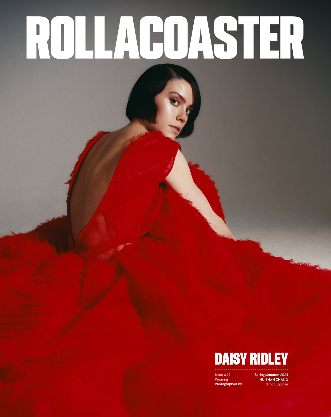 Daisy Ridley Covers Rollacoaster Magazine's Spring/Summer 2024 Issue