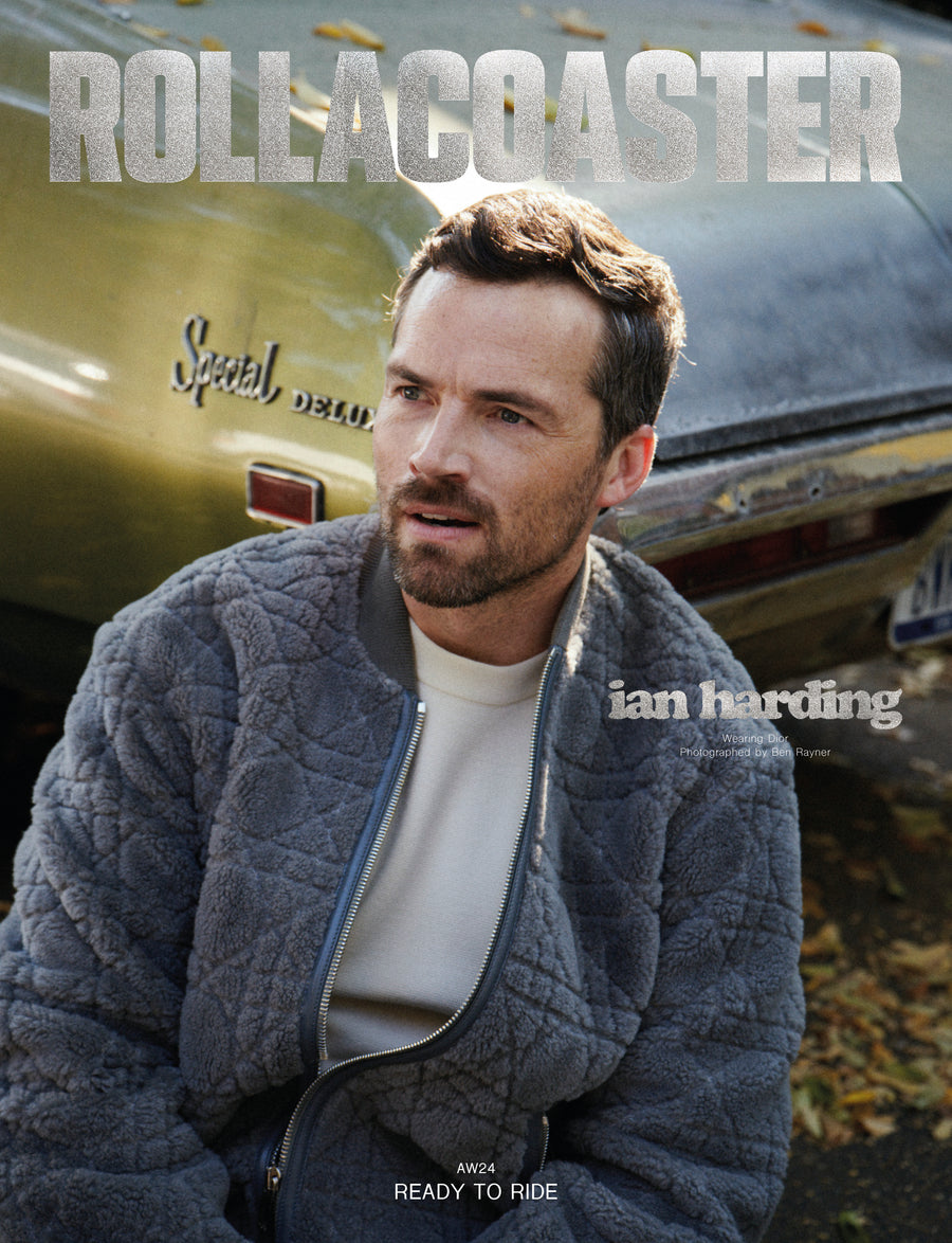 Ian Harding Covers Rollacoaster Magazine's Autumn/Winter 2024 Issue