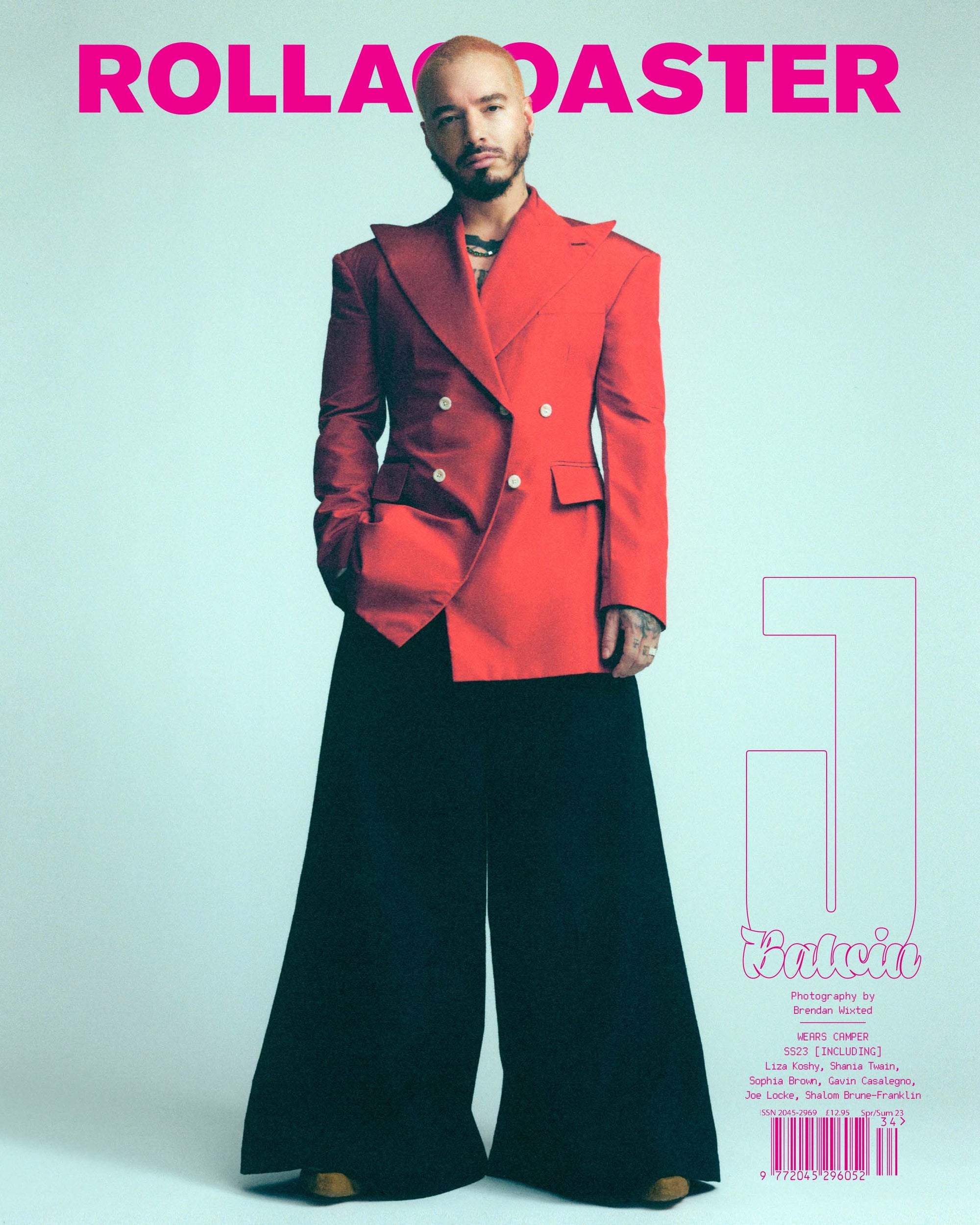 J Balvin Covers Rollacoaster Magazine's Summer 2023 Issue