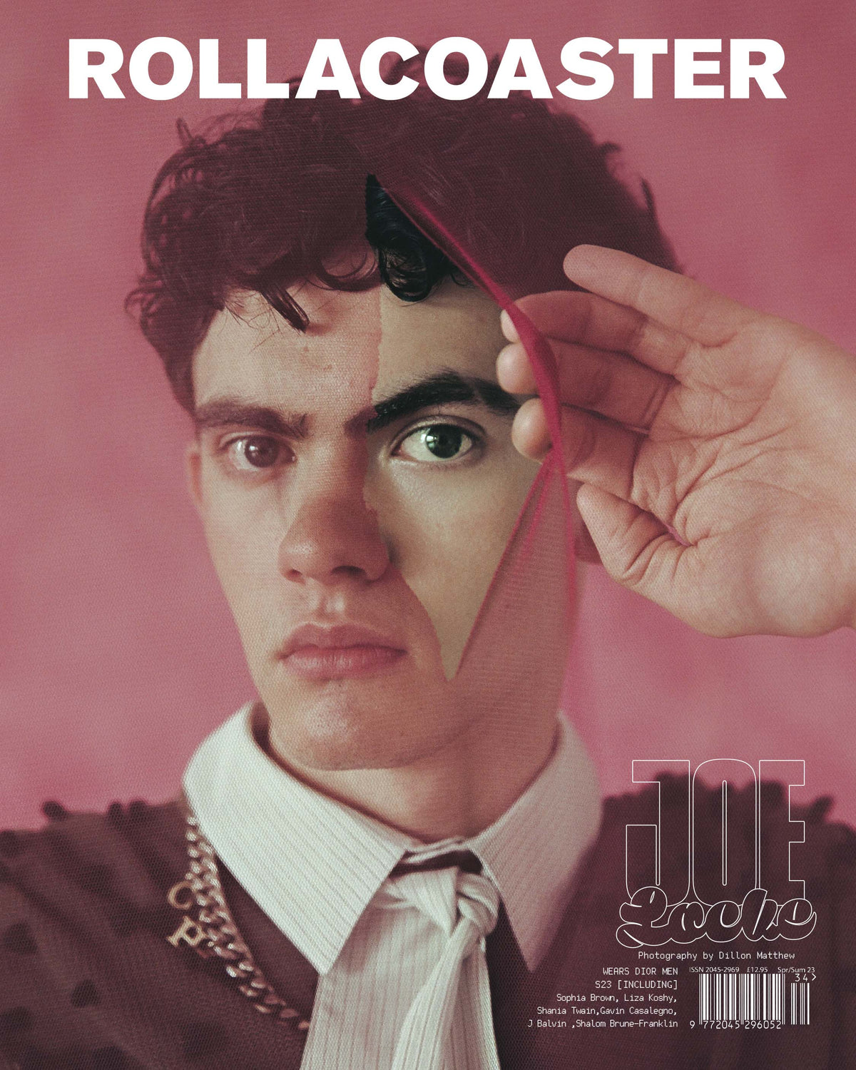 Joe Locke Covers Rollacoaster Magazine's Spring/Summer 2023 Issue