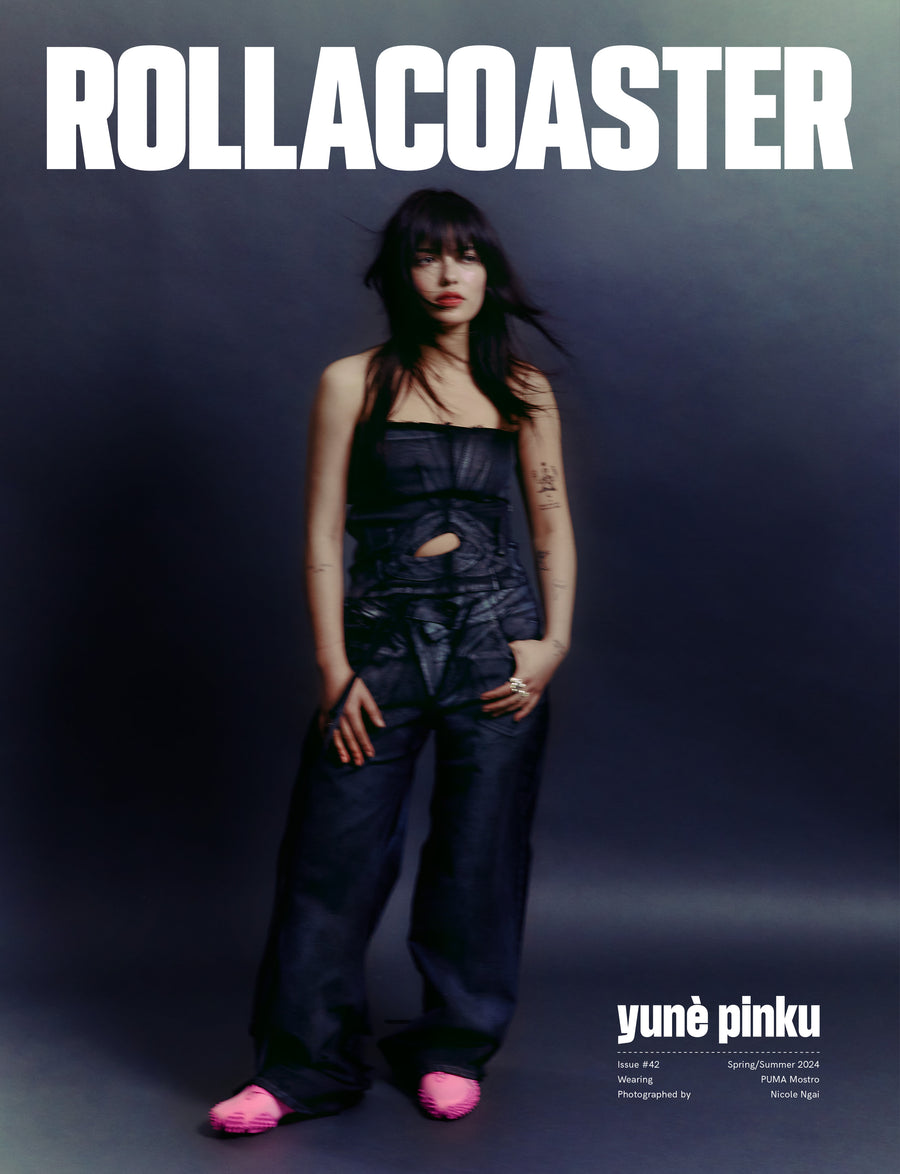 Yunè Pinku Covers Rollacoaster Magazine's Spring/Summer 2024 Issue