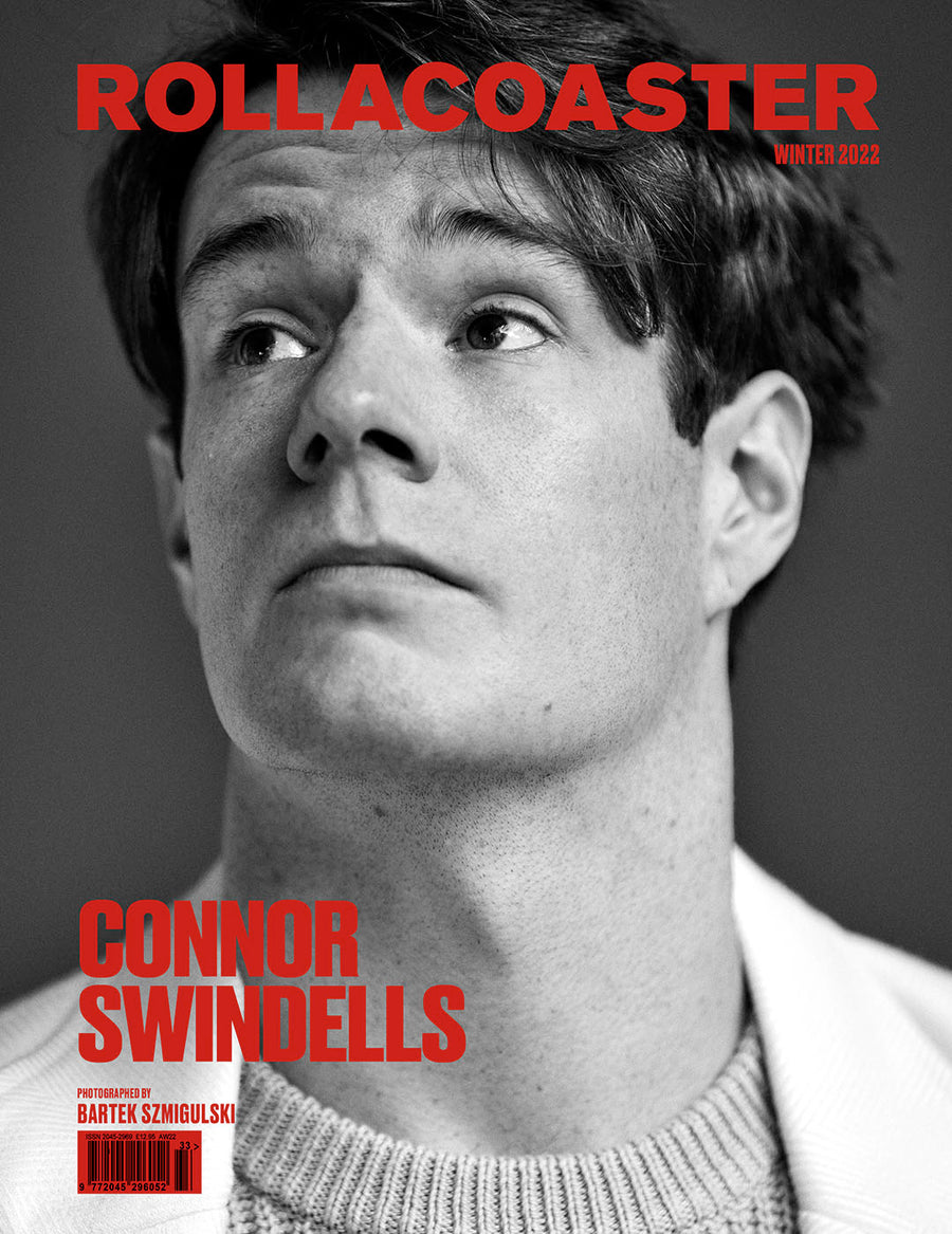 Connor Swindells Covers Rollacoaster Magazine's Winter 2022 Issue