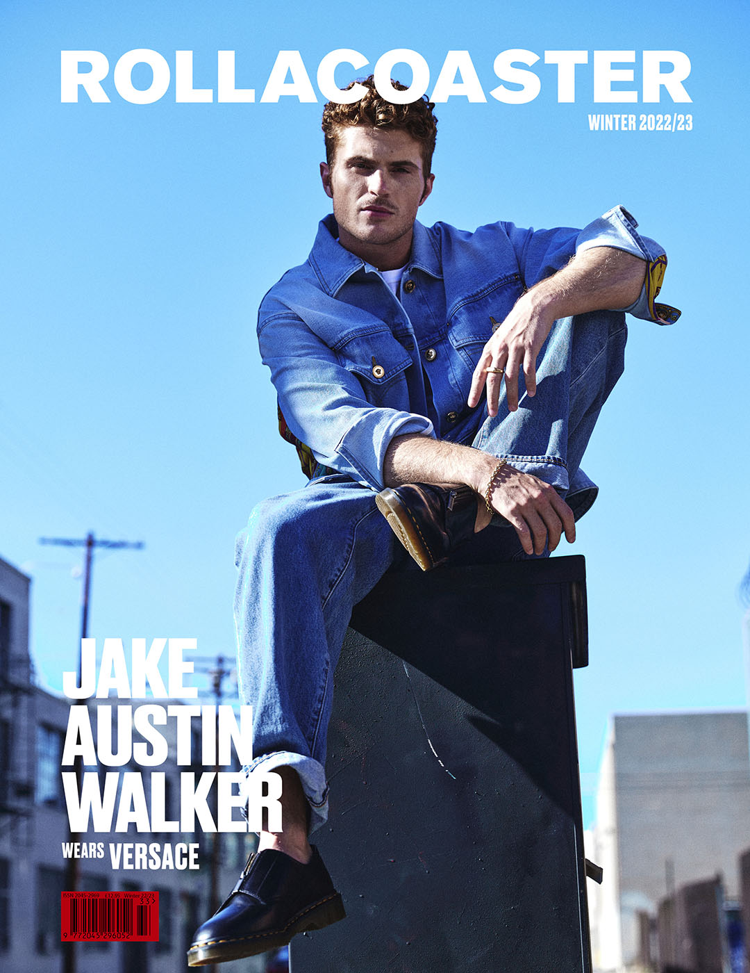 Jake Austin Walker Covers Rollacoaster Magazine's Winter 2022/23 Issue